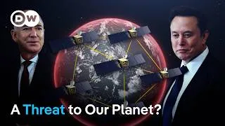 Thumbnail: Musk vs Bezos: Will Space Data Centres Save Earth - or Destroy It?