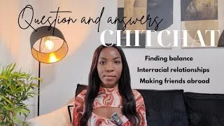 Thumbnail: CHIT CHAT Q&A : Interracial Relationships, Making Friends & Life in Germany | What Would Diana Do?