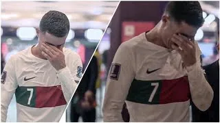 Thumbnail: Cristiano Ronaldo CRYING after World Cup Elimination 😟