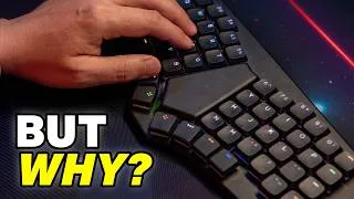 Thumbnail: We BROKE the Golden Rule of Ergonomic Keyboards
