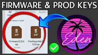 Thumbnail: Install Firmware & Prod keys in Eden Emulator Android