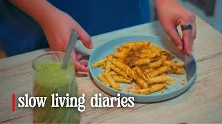 Thumbnail: slow living in the philippines | making matcha, cooking & quiet moments 🤍