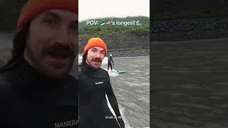 Thumbnail: POV: Surfing 🇺🇸’s longest wave 🌊 Captured on #DJIOsmoAction6 #actioncamera #surfingcamera @DJI