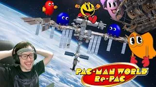 Thumbnail: WE'RE TRAPPED IN SPACE, SEND HELP?! | Pac Man World Re Pac