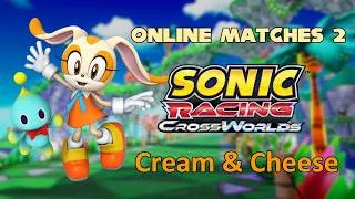 Thumbnail: Sonic Racing: CrossWorlds - Online Matches #2 (Cream & Cheese)