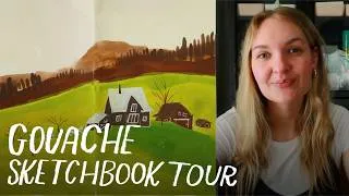 Thumbnail: 5 Gouache Tips For Filling An Awesome Sketchbook | Gouache Sketchbook Tour