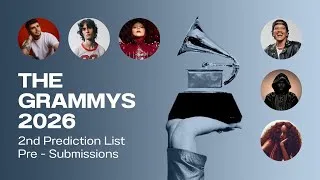 Thumbnail: GRAMMYS 2026 - Second List of Predictions (September Update) 📀✨