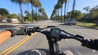 Thumbnail: I Rode The EASIEST Bike To Wheelie At An LA Rideout (E&C Rizzler Sport)