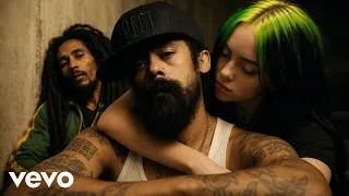 Thumbnail: Damian Marley  Ft  Billie Eilish   &  Bob Marley  - Beyond the Last Horizon ( Official Music Video )
