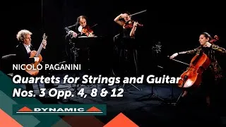 Thumbnail: NICOLÒ PAGANINI - Quartets for Strings and Guitar Nos. 3, 8 & 12