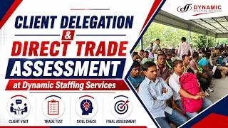 Thumbnail: Client Delegation & Direct Trade Assessment at Dynamic Staffing Services