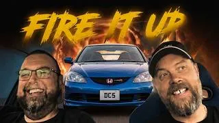 Thumbnail: The Dc5 TypeR is beautiful and now it flames 🔥 