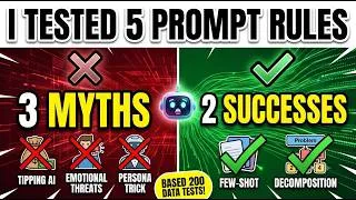 Thumbnail: Stop Using These 3 "Proven" ChatGPT Prompts