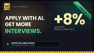 Thumbnail: How to Use AI Agent to Automate Job Applications | My 7-Day Experiment