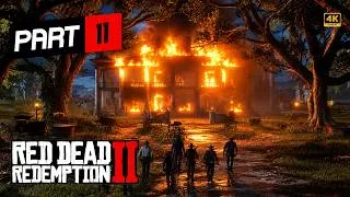 Thumbnail: Red Dead Redemption 2 - Part 11 | Full Campaign | Full Walkthrough | No Commentary (4K 60FPS)