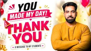 Thumbnail: आप सभी ने मेरा Birthday यादगार बना दिया... ❤️🙏THANK YOU | A MESSAGE TO MY STUDENTS .