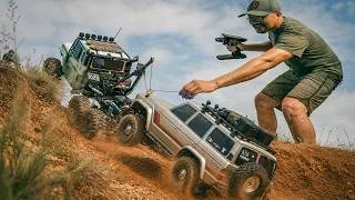 Thumbnail: Rc Crawler Rescue: Can This 6x6 Tow Truck Save a Rolled Toyota Land Cruiser