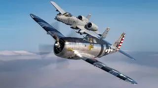 Thumbnail: Thunderbolt Meets Thunderbolt | Republic icons unite at EAA AirVenture Oshkosh 2025