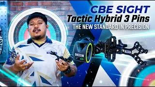 Thumbnail: CBE TACTIC HYBRID 3 PIN 0.019'' | ONE SIGHT. MORE RANGE, MORE CONTROL.