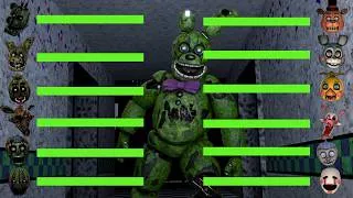 Thumbnail: [SFM FNaF] Phantoms vs FNaF 2 Movie Animatronics WITH Healthbars