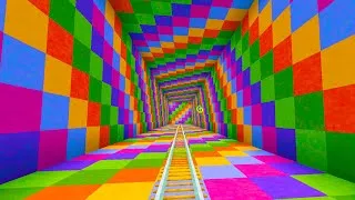 Thumbnail: Redstone illusion Railway!  Redstone Railroad Minecraft Collection