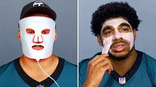 Thumbnail: NFL Players Test Viral Beauty Products