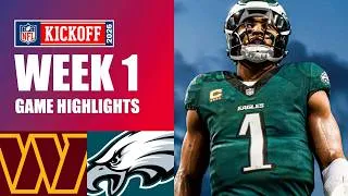 Thumbnail: Commanders vs. Eagles Week 1 - Madden 27 Simulation Highlights