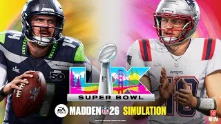 Thumbnail: Madden 26 | Official Super Bowl LX Simulation | Patriots vs Seahawks (2026)