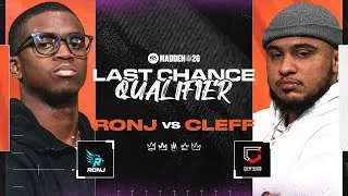 Thumbnail: Madden 26 | MCS Last Chance Qualifier Finals | RonJ vs Cleff