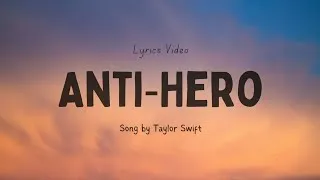 Thumbnail: Anti-Hero by Taylor Swift (Lyric Video) | Plus Joji