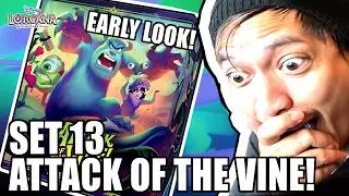Thumbnail: EARLY Prerelease Box Opening - Disney Lorcana Set 13 Attack Of The Vine!