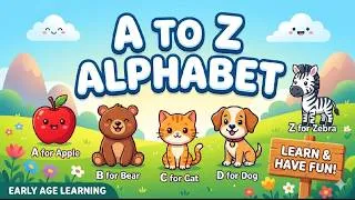 Thumbnail: Phonics Song A to Z l ABC Learning for Toddlers l Educational Kids Video ll ABC Song,s
