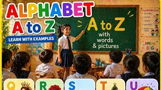 Thumbnail: A for Apple l ABCD Phonics song l ABC Alphabet Song for Kids l ABCDE Learning 