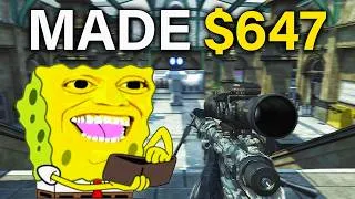 Thumbnail: How I made $647.64 Online in July (Outside a 9-5)
