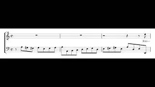 Thumbnail: MARC-ANTOINE CHARPENTIER: Ruisseau qui nourris dans ce bois PDF SCORE