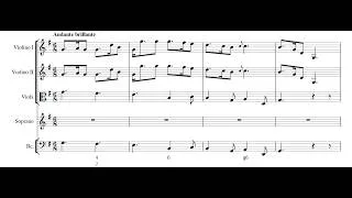 Thumbnail: RICCARDO BROSCHI: Mi restano le lacrime (L'isola d'Alcina) PDF SCORE