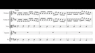 Thumbnail: RICCARDO BROSCHI: Chi non sente al mio dolore (Merope) PDF SCORE