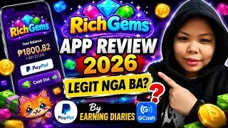 Thumbnail: RichGems App Review 2026 | Legit Nga Ba?