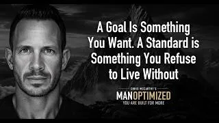 Thumbnail: A Goal Is Something You Want. A Standard is Something You Refuse to Live Without #highstandards