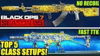 Thumbnail: BLACK OPS 7: NEW TOP 5 *META* LOADOUTS After SEASON 5 UPDATE! (BO7 Best Class Setups) BO7 Best Guns