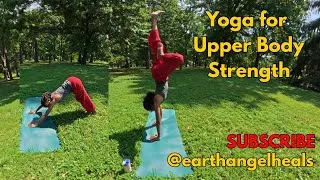 Thumbnail: Free Flow Yoga in Nature for Upper Body Strength, Fatigue or Achy Arm Muscles | Nervous System Reset