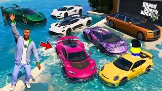 Thumbnail: Franklin Collecting Tsunami Luxury Cars in GTA 5
