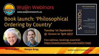 Thumbnail: Book launch: "Philosophical Ordering by Country" with Mary Graham and Morgan Brigg