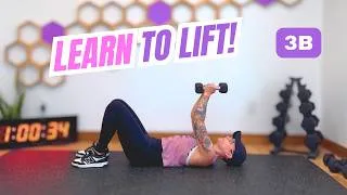 Thumbnail: Full Body Strength Workout for Women | Learn to Lift W3B