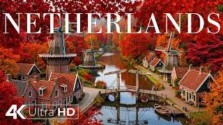 Thumbnail: Netherlands Autumn 8K 🇳🇱🍂 Canals, Windmills & Golden Dutch Countryside Landscapes