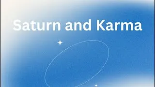 Thumbnail: Saturn- the planet of Karma