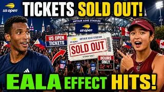 Thumbnail: BOMBSHELL! Eala & Felix Trigger a MASSIVE US Open Ticket Frenzy — SOLD OUT IN HOURS!