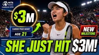 Thumbnail: SHOCKING! Alex Eala Hits $3 MILLION in Career Prize Money at Just 21 — UNBELIEVABLE!