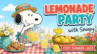 Thumbnail: Summer Picnic with Snoopy 🌻 Cozy Piano Jazz for a Cheerful and Relaxing Day