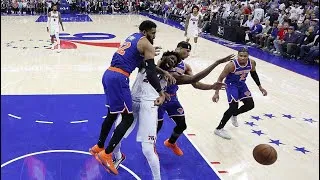 Thumbnail: Knicks at 76ers: Eastern Conference SemiFinals Game 4 | Full Game on NBA 2K26 